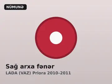 Sağ arxa fənər