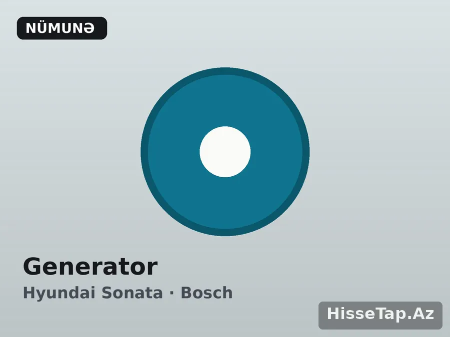 Generator — Hyundai Sonata 2015–2019