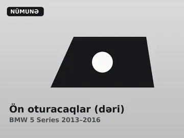 Ön oturacaqlar (dəri)