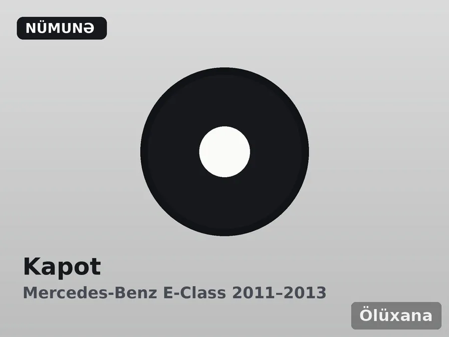 Kapot — Mercedes-Benz E-Class 2011–2013