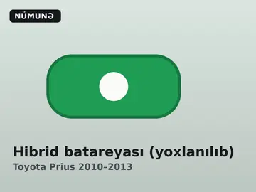 Hibrid batareyası (yoxlanılıb)