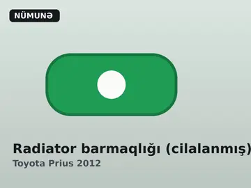 Radiator barmaqlığı (cilalanmış)