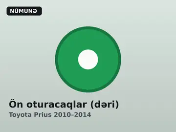 Ön oturacaqlar (dəri)