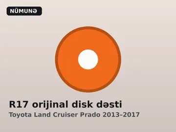 R17 orijinal disk dəsti