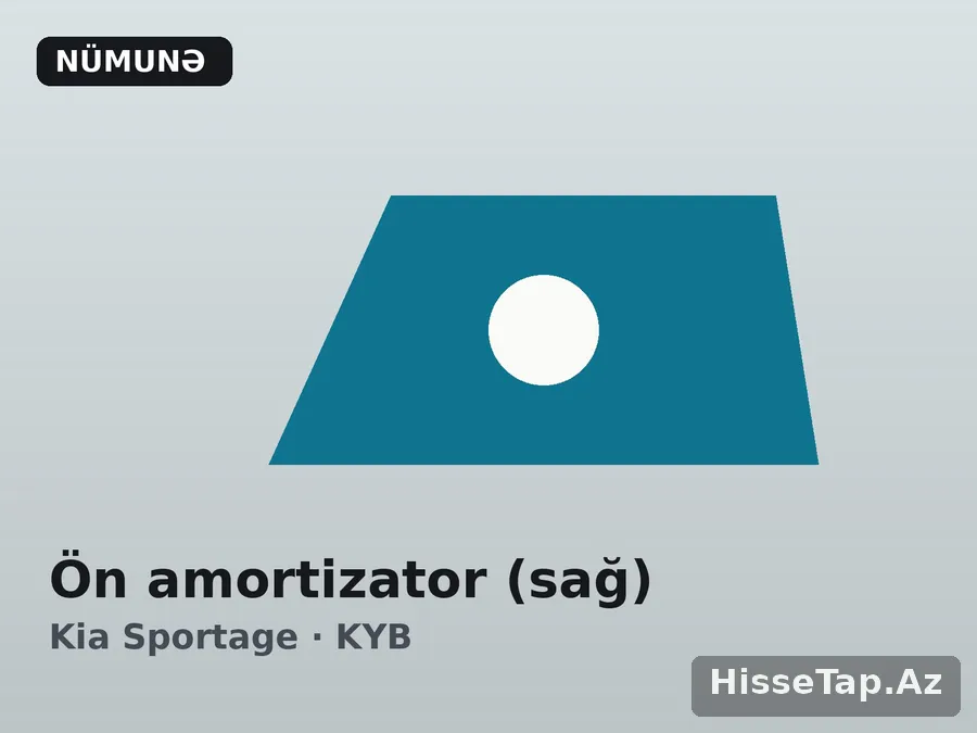 Ön amortizator (sağ) — Kia Sportage 2016–2021