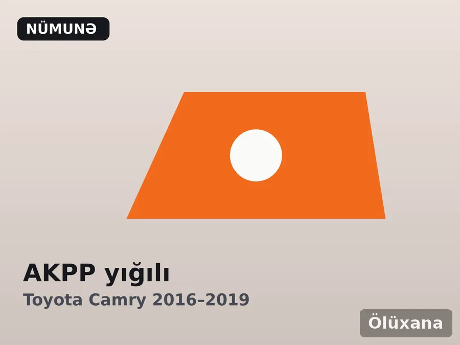 AKPP yığılı — Toyota Camry 2016–2019